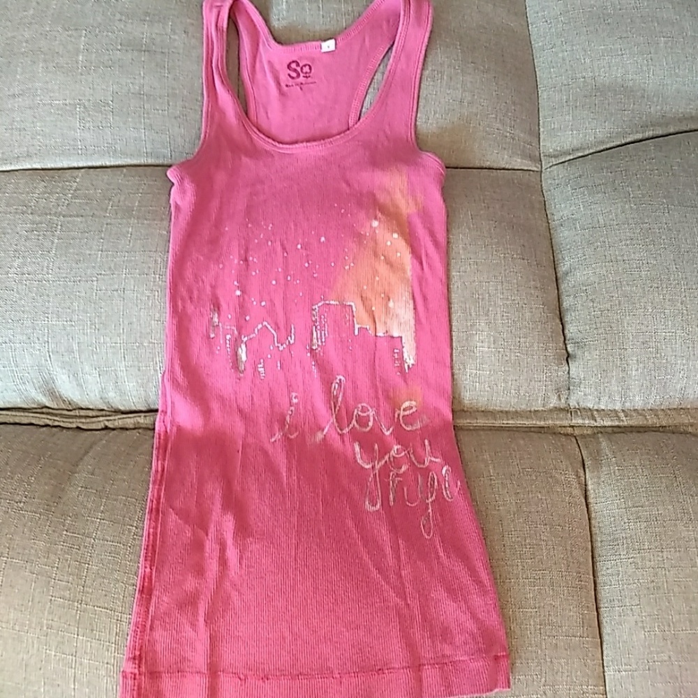 I love you NYC girls tank top!!!